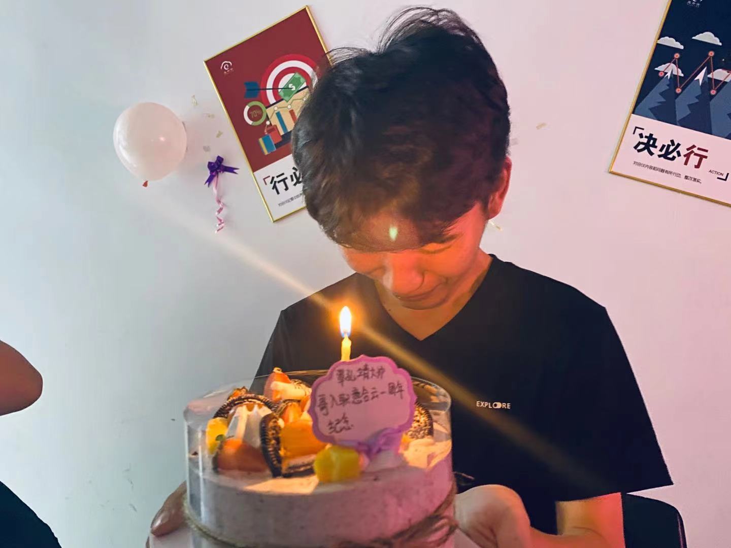恭喜小伙伴入职意合云一周年！